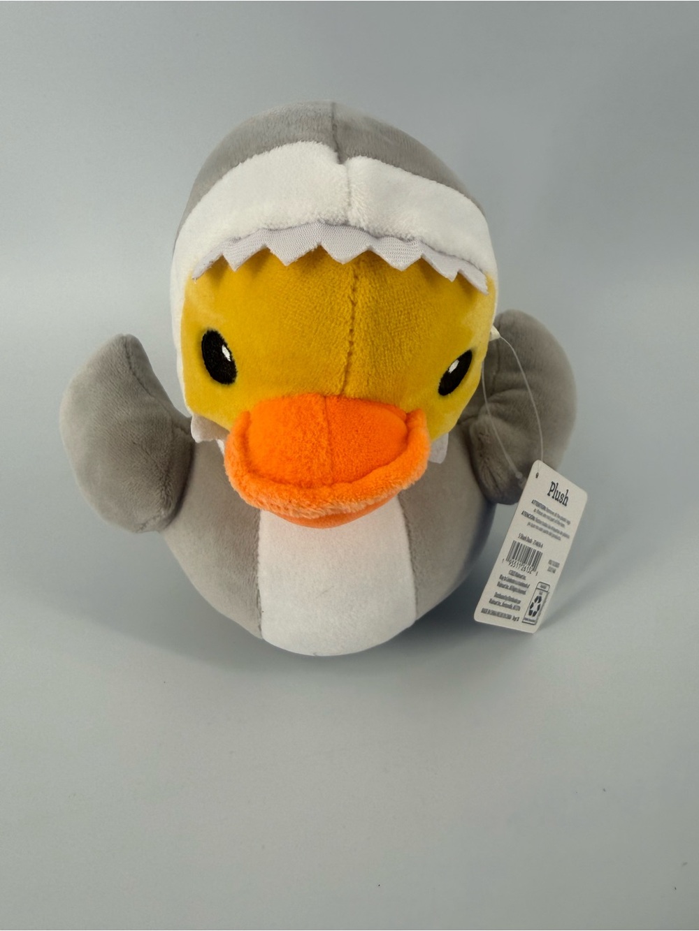 Way to Celebrate Great White Shark Duck Summer Plush Stuffed Animal Quackerz New